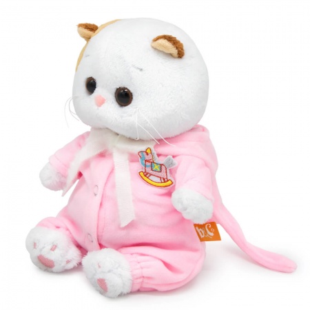 Pliušinis žaislas Katytė Li-Li baby su miego kostiumėliu 20cm, LB-065, Budibasa 4