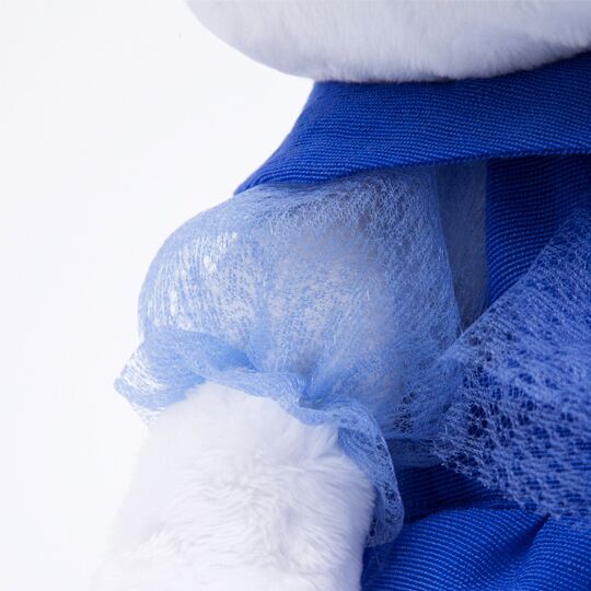 Pliušinis žaislas Katytė Li-Li su mėlyna suknele 24cm, LK24-037, Budibasa 3